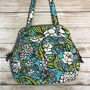 Vera Bradley Island Bloom double strap bag